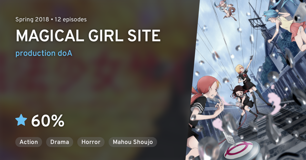 Mahou Shoujo Site - Anime - AniDB