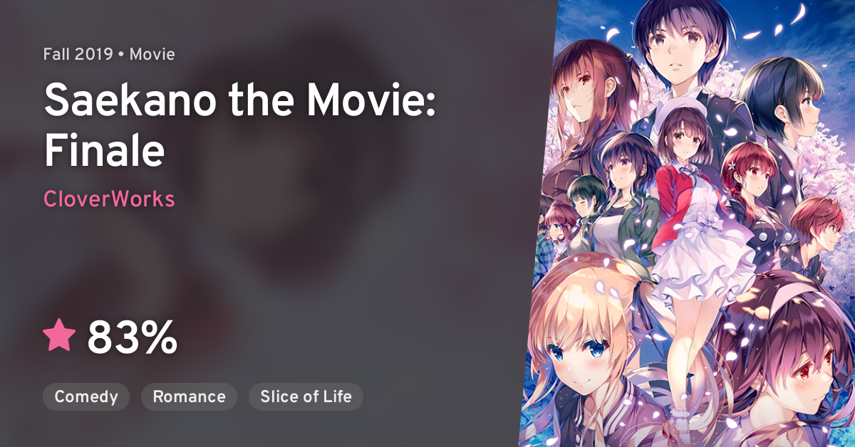 Saekano the movie finale best sale watch online