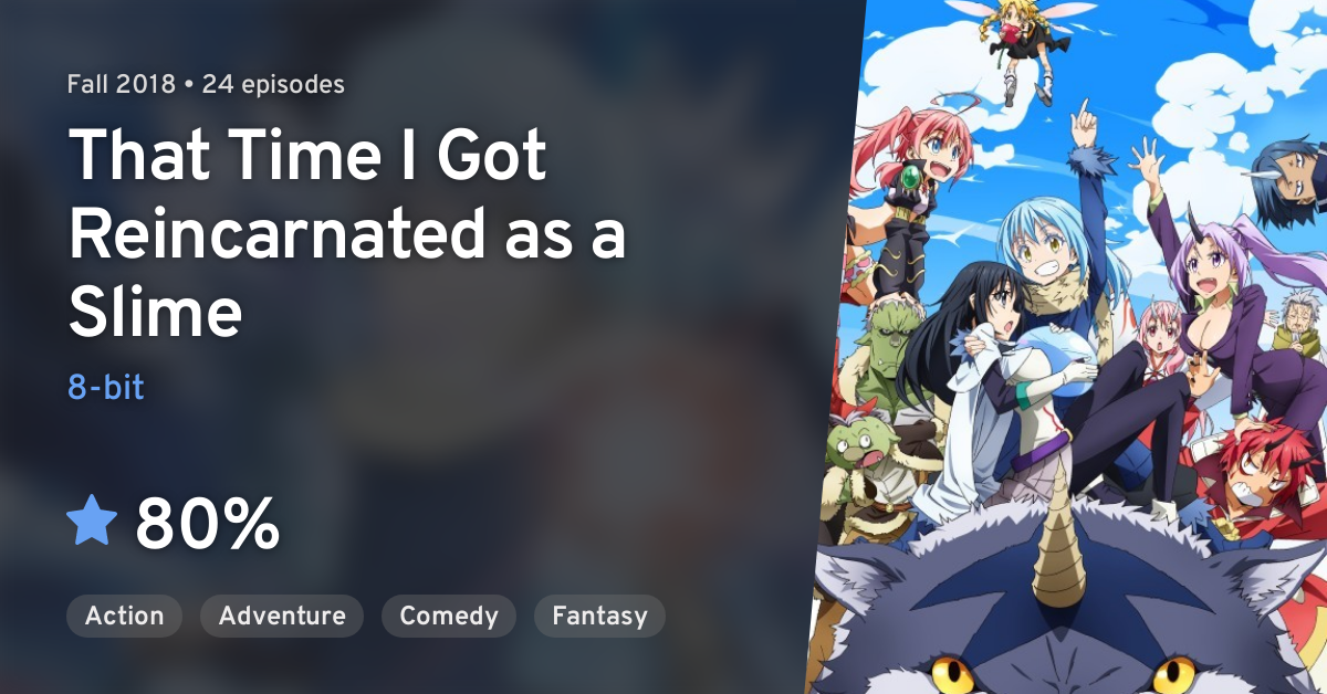 Tensei Shitara Slime Datta Ken (That Time I Got Reincarnated as a