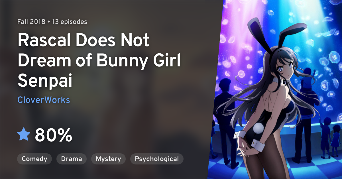 Seishun Buta Yarou wa Bunny Girl Senpai no Yume wo Minai