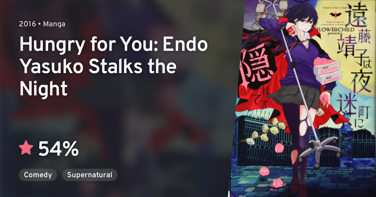 Endou Yasuko Wa Yomayoichou Ni Kakureteru Hungry For You Endo Yasuko Stalks The Night Anilist