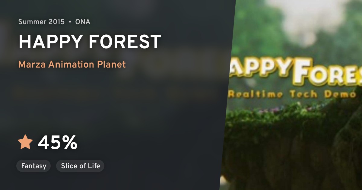 HAPPY FOREST · AniList