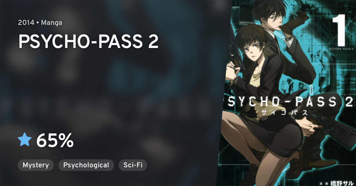 Psycho Pass 2 Anilist