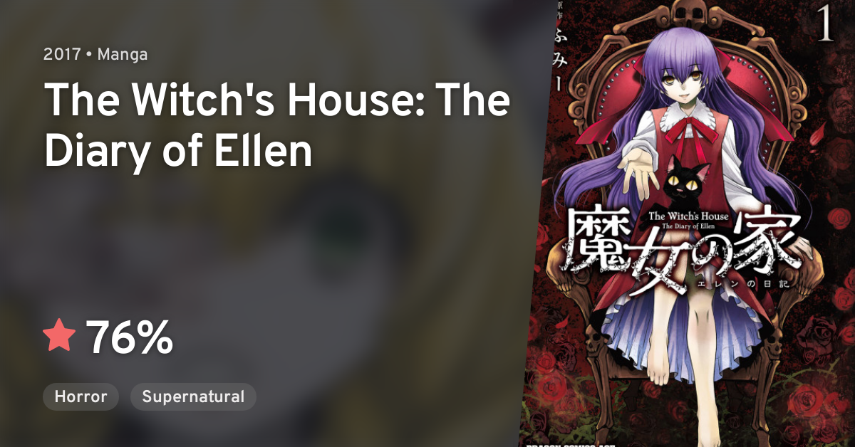 The Witch's House Diary Of Ellen Majo no Ie: Ellen no Nikki (The Witch's House: The Diary of Ellen