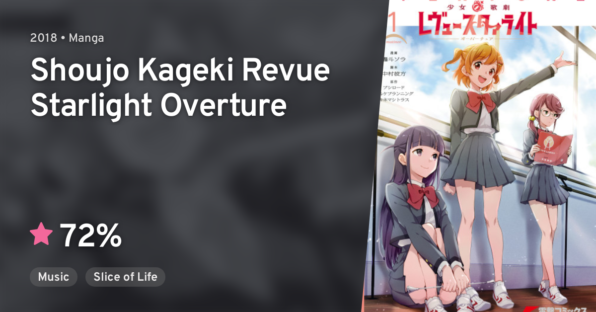 Shoujo Kageki Revue Starlight Overture Anilist