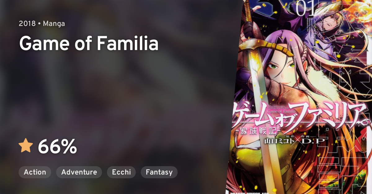 Game Of Familia Family Senki Anilist