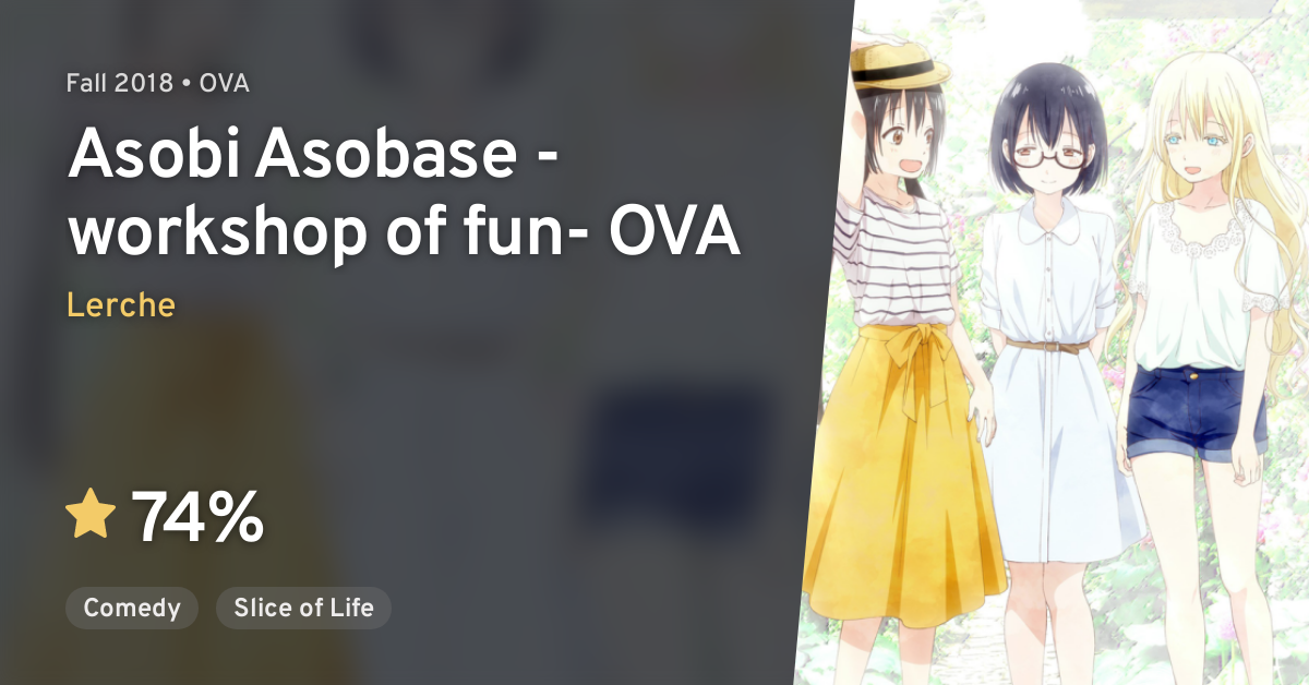 Asobi Asobase Ova Asobi Asobase Workshop Of Fun Ova Anilist