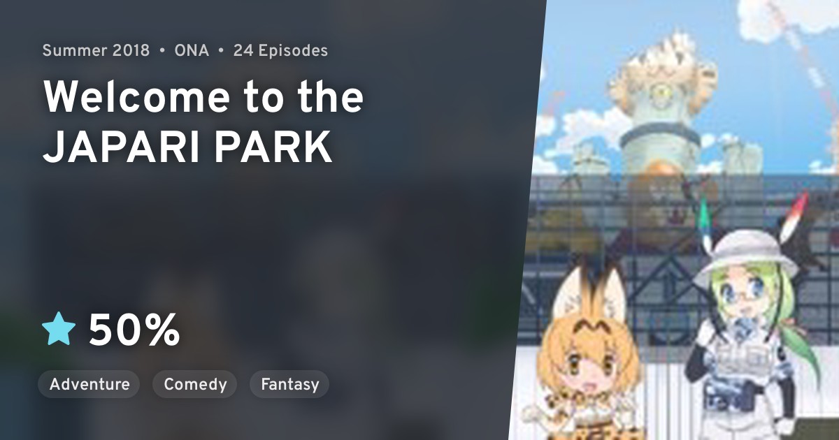Youkoso Japari Park Welcome To The Japari Park Anilist
