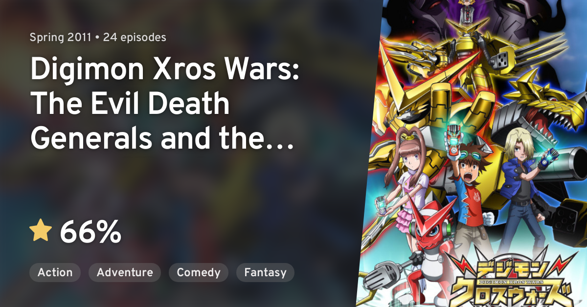 Digimon Xros Wars: The Evil Death Generals and the Seven Kingdoms - Wikimon  - The #1 Digimon wiki