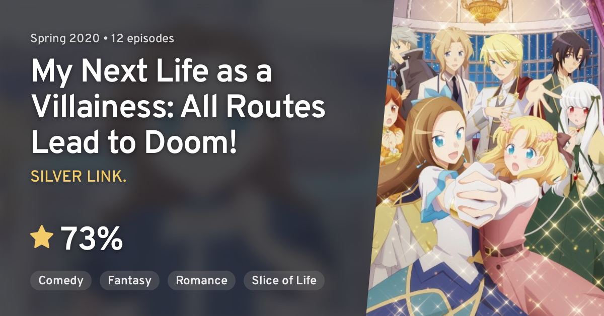 My Next Life as a Villainess: All Routes Lead to Doom! / Otome Game no  Hametsu Flag Shika Nai Akuyaku Reijō ni Tensei Shiteshimatta - AN Shows -  AN Forums