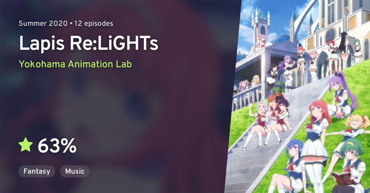 Lapis Re Lights Anilist
