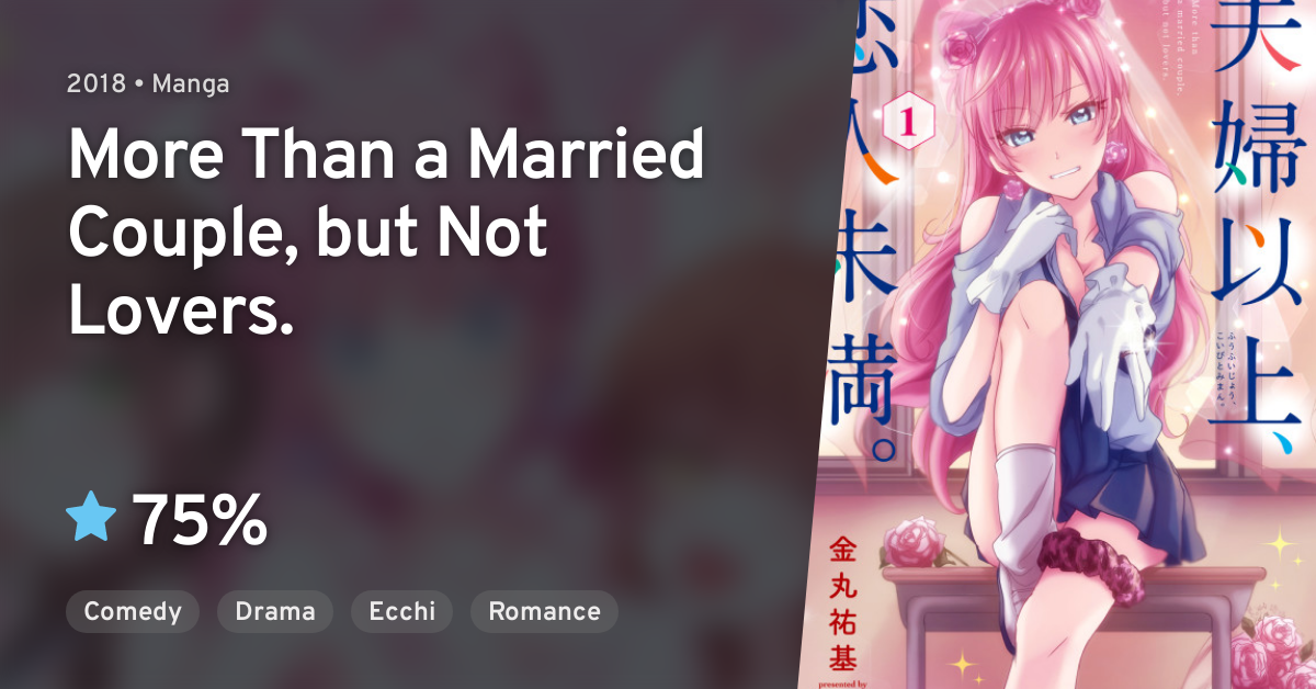 Fuufu Ijou, Koibito Miman. - More than a married couple, but not lovers. -  Animes Online