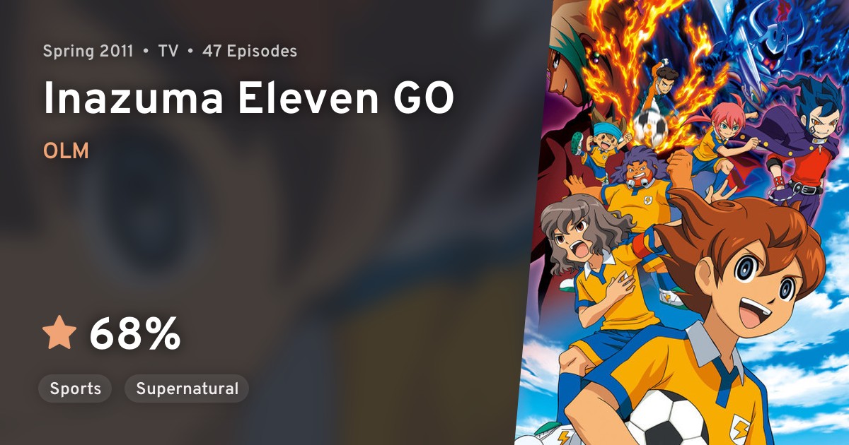 Inazuma Eleven GO · AniList