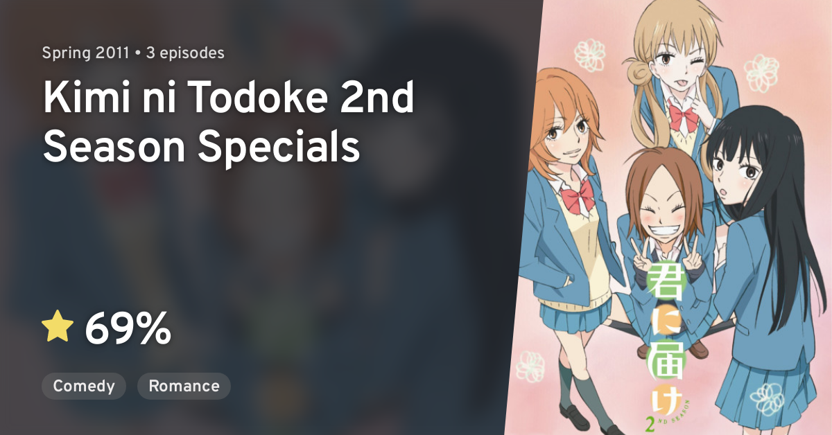 Kimi ni Todoke 2nd Season Specials · AniList