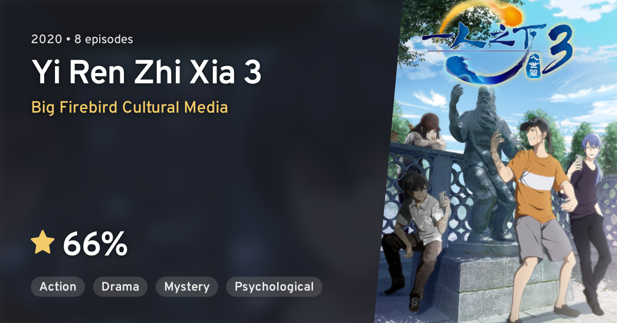 Hitori no Shita: The Outcast 3rd Season - Yi Ren Zhi Xia 3: Rushi Pian, Yi  Ren Zhi Xia 3rd Season, Under One Person 3rd Season - Animes Online