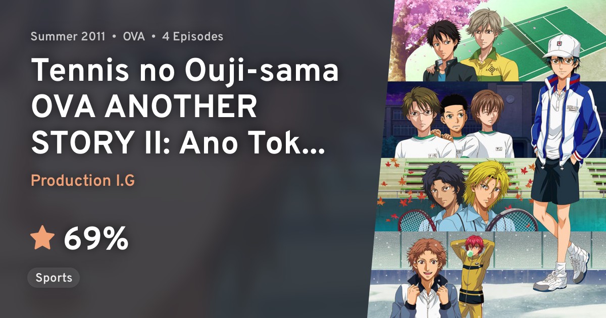 Tennis No Ouji Sama Ova Another Story Ii Ano Toki No Bokura Anilist