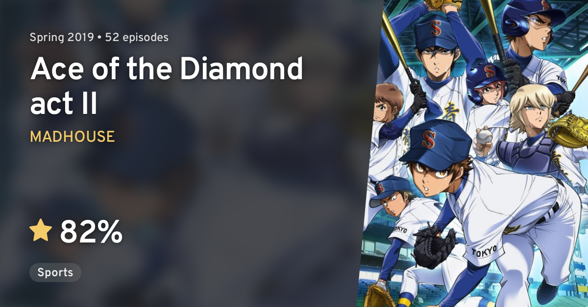 Ace of Diamond Act II já tem data de estreia