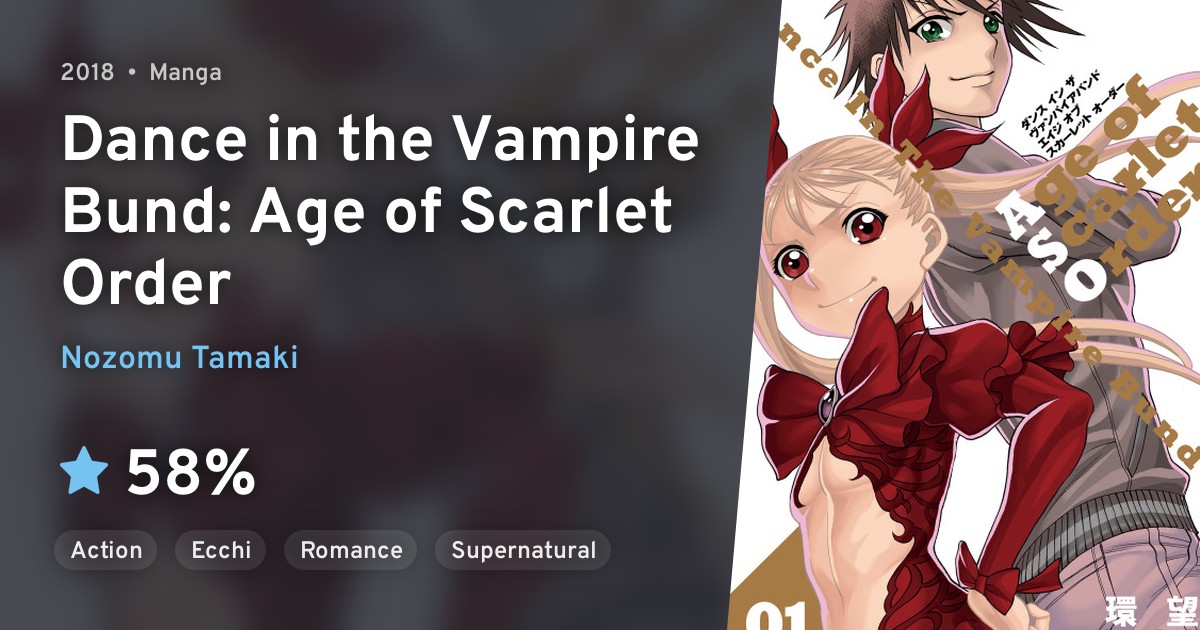 Dance In The Vampire Bund Scarlet Order