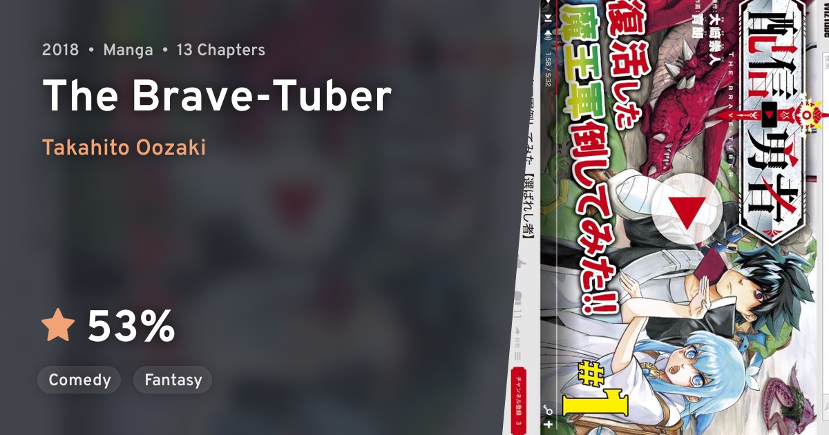 Haishin Yuusha The Brave Tuber Anilist