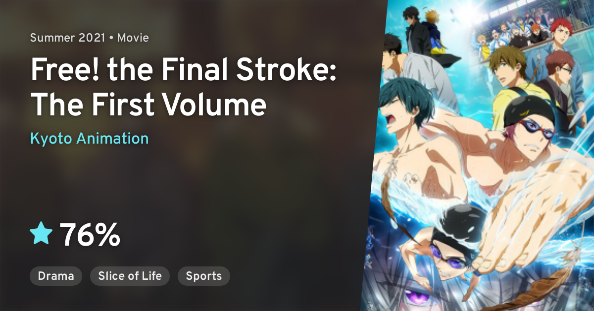 Free!: The Final Stroke - Zenpen / Kouhen - Episódios - Saikô Animes