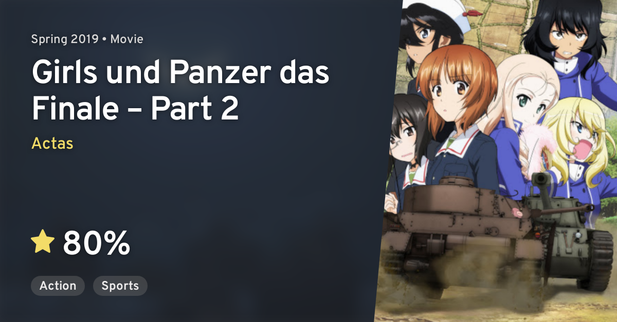 Girls und Panzer: Saishuushou 2 (Girls und Panzer das ...