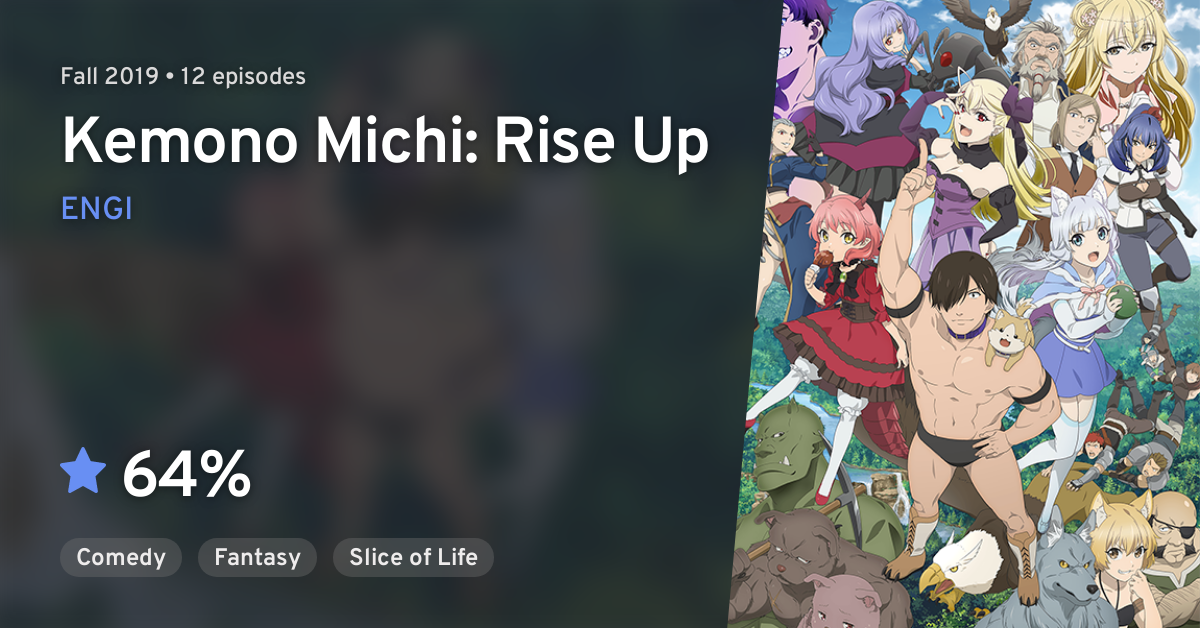 JAINITUOS ANIME REVIEWS – KEMONO MICHI: RISE UP – First