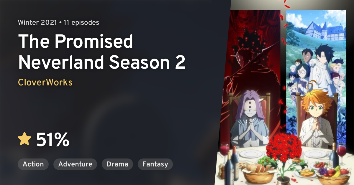Aniplus Asia to Simulcast The Promised Neverland Season 2 on January 8