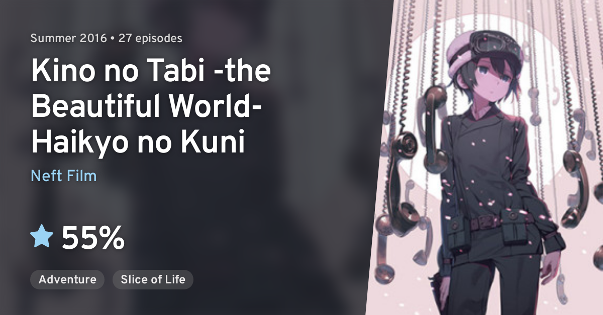 Kino no Tabi: the Beautiful World (Kino's Journey) · AniList