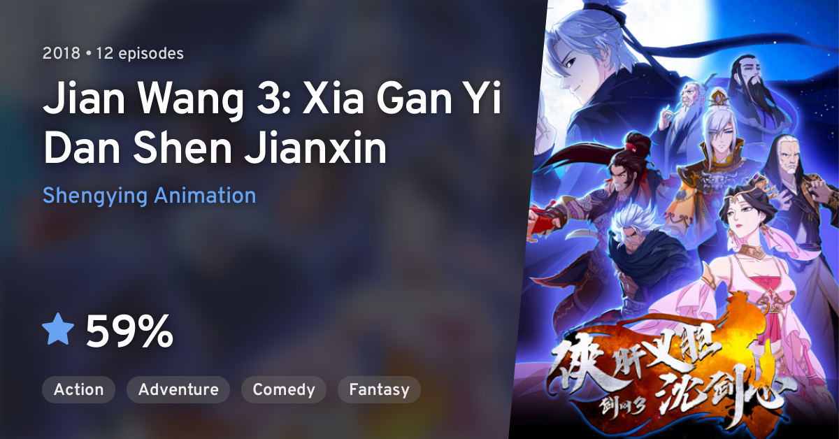 Jian Wang 3: Xia Gan Yi Dan Shen Jianxin · AniList