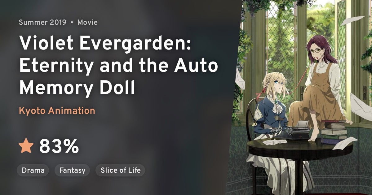 Violet Evergarden Gaiden: Eien to Jidou Shuki Ningyou