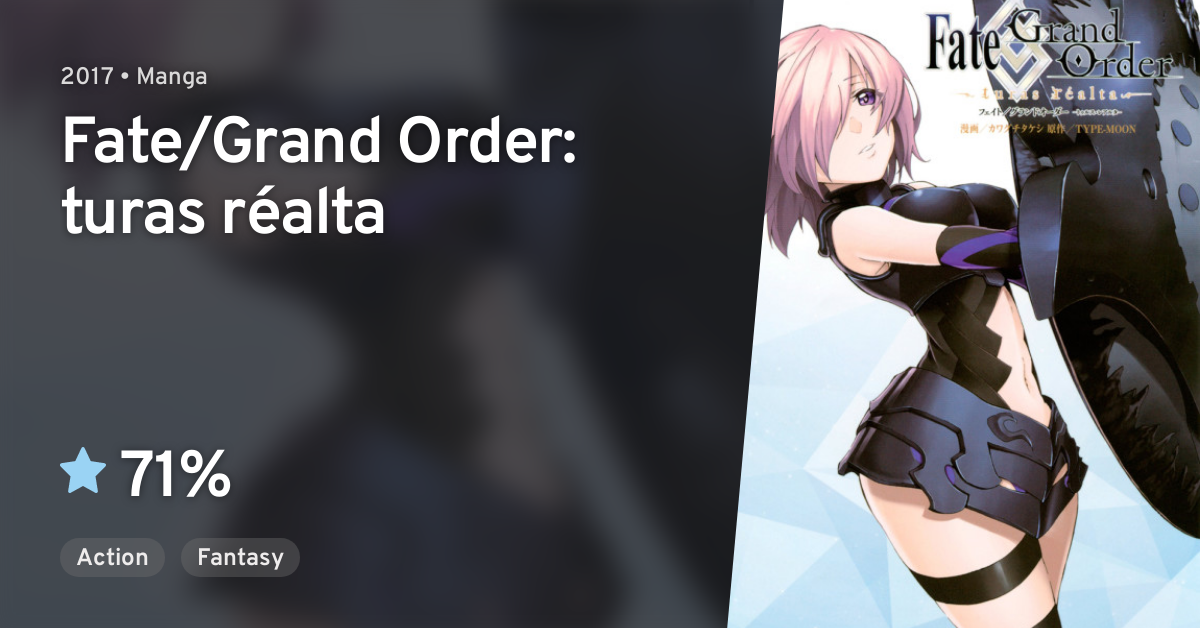 Fate Grand Order Turas Realta Anilist