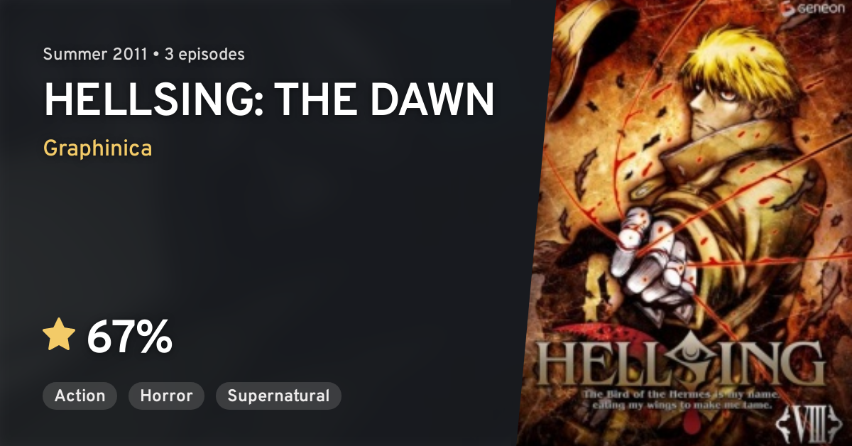 Hellsing: The Dawn, todos os ep, legendado e dublado