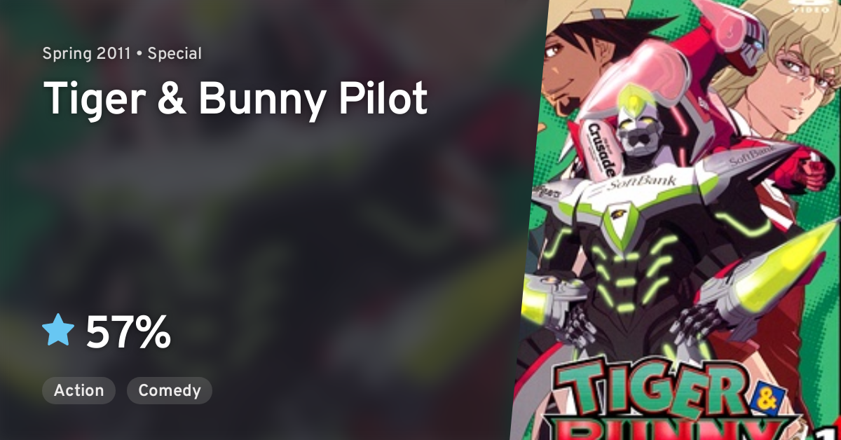 TIGER & BUNNY Pilot (Tiger & Bunny Pilot) · AniList