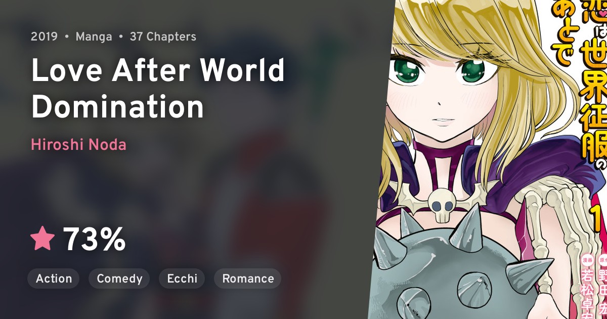 É anime romântico que procura? Conheça Love After World Domination