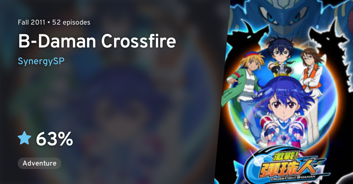 Cross Fight B-Daman (B-Daman Crossfire) · AniList