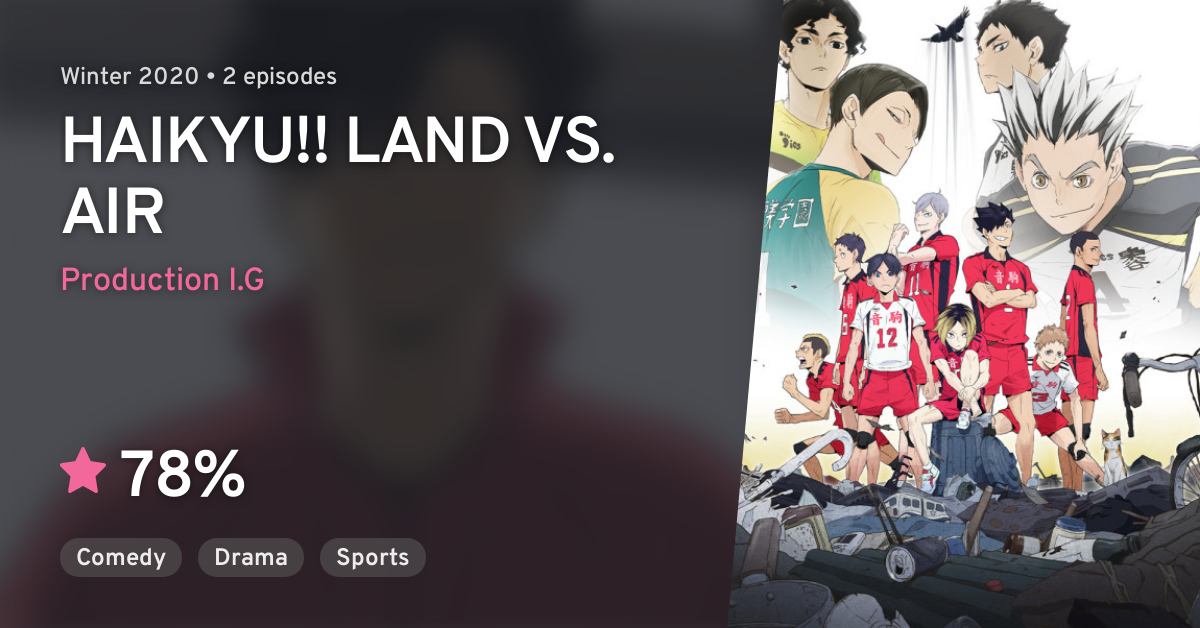 Haikyuu!!: Land vs Sky streaming: where to watch online?