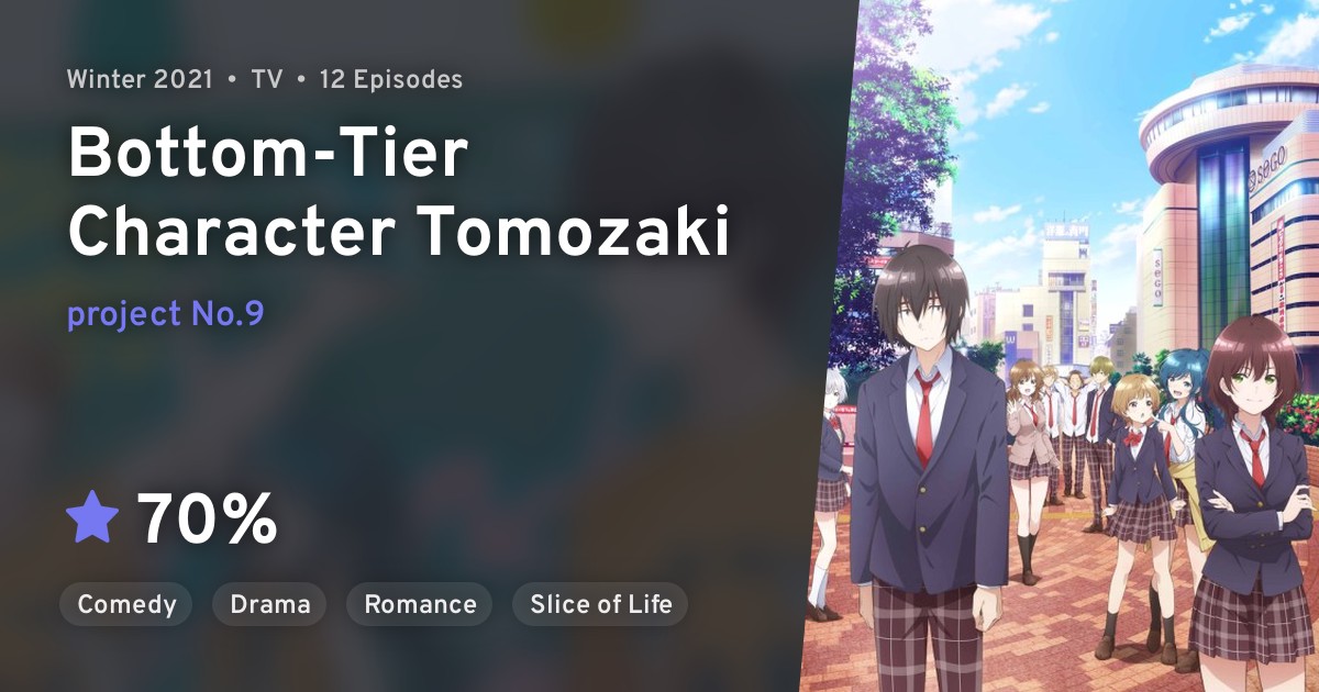JakuChara Tomozakikun (BottomTier Character Tomozaki) · AniList