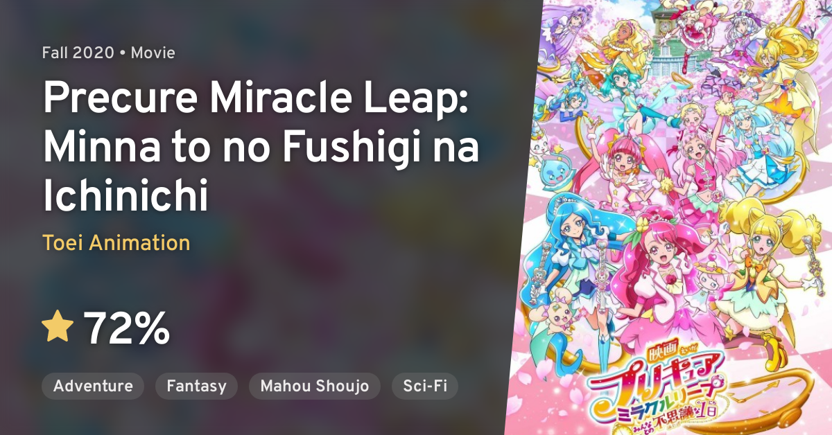 Precure miracle leap watch online hot sale