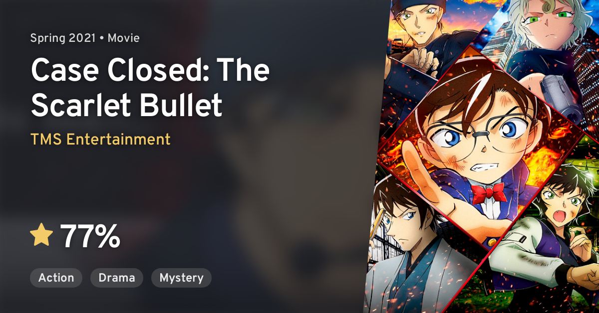 Anime Like Case Closed: The Scarlet Bullet