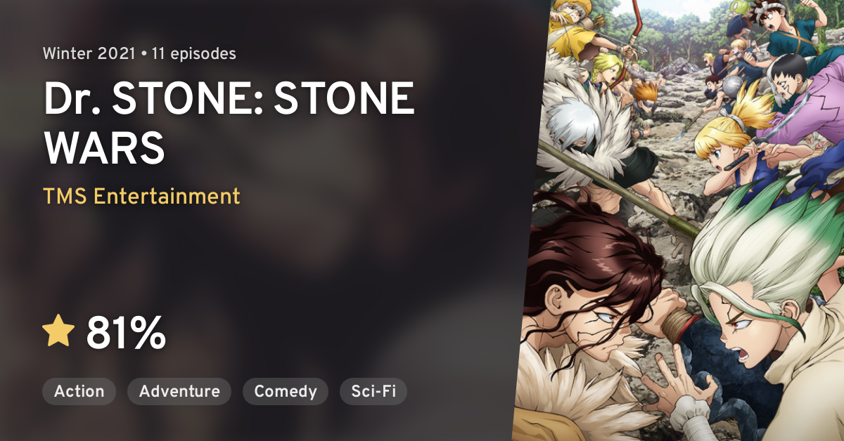 Dr Stone Stone Wars Anilist