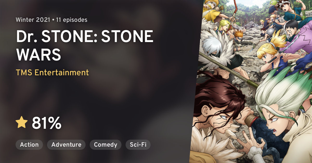 Dr. STONE: NEW WORLD Part 2 (Dr. STONE New World Part 2) · AniList