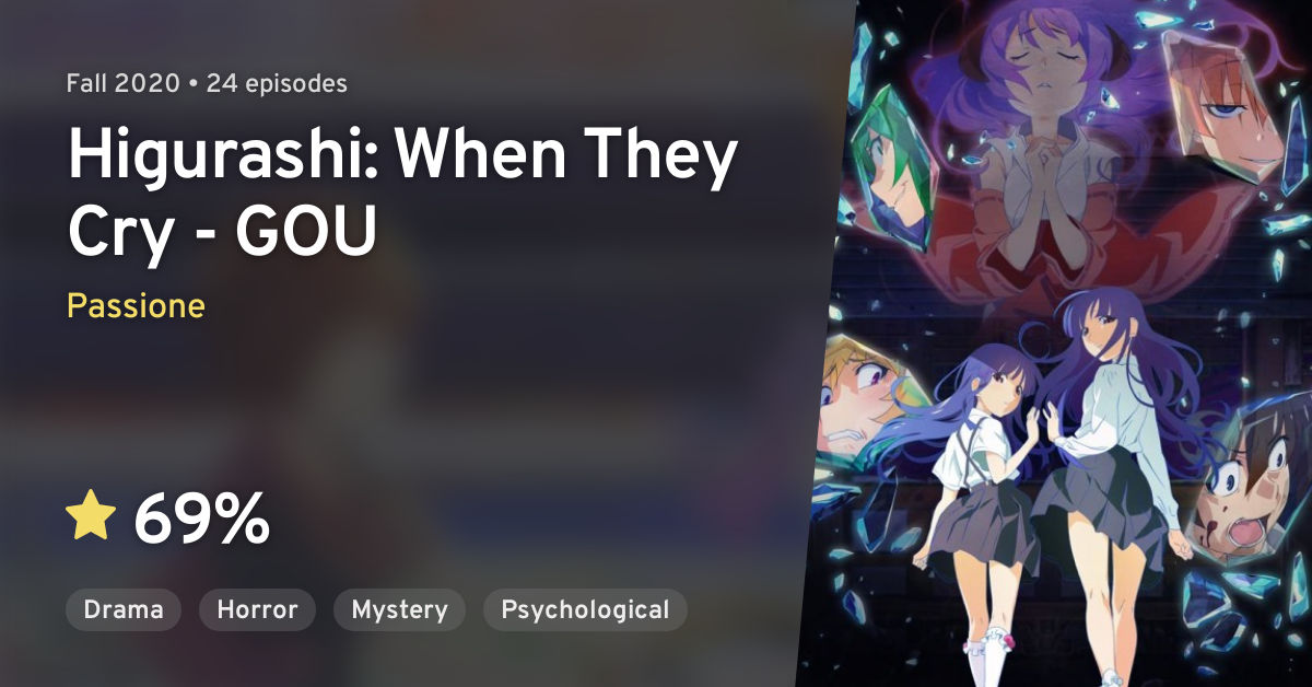 Crunchyroll - Higurashi no Naku Koro ni - Overview, Reviews, Cast, and List  of Episodes - Crunchyroll