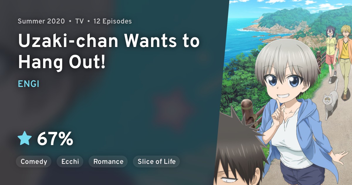  Uzaki-chan Wants to Hang Out Anime Posters TV Game