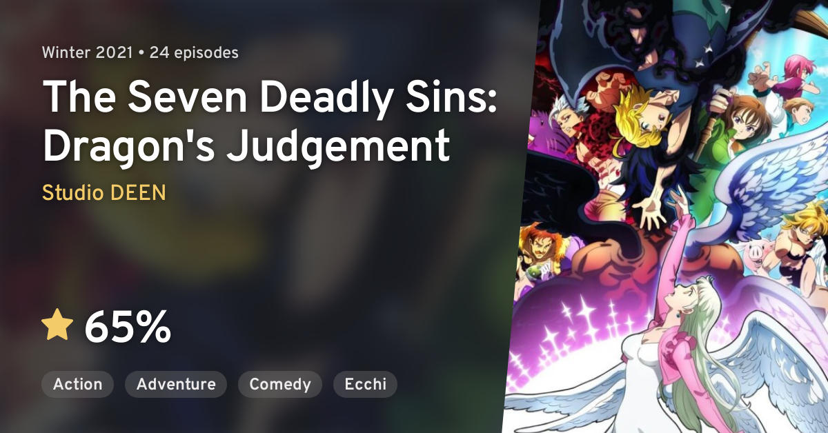 The Seven Deadly Sins: Anger's Judgment Newly Set for January 2021
