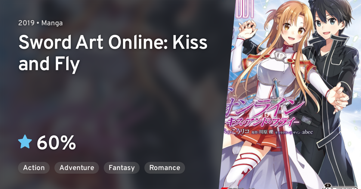 Sword Art Online 22 Kiss And Fly Sword Art Online: Kiss and Fly · AniList