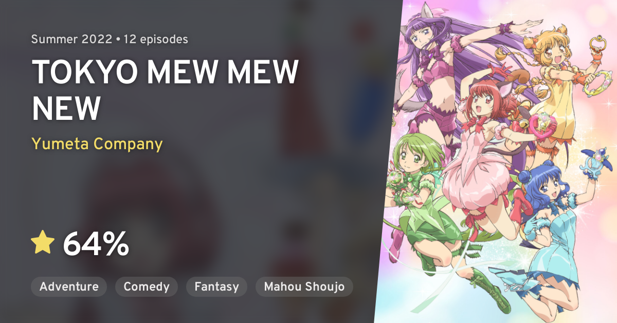 Tokyo Mew Mew New Opening and Ending Themes Now Streaming, Non-Credit Video  Released, MOSHI MOSHI NIPPON