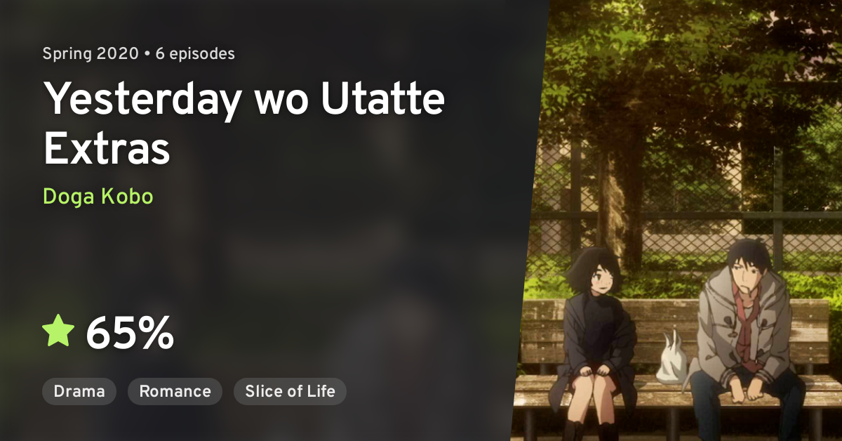 Anime Trending - “Yesterday wo Utatte” (Sing Yesterday for Me) TV