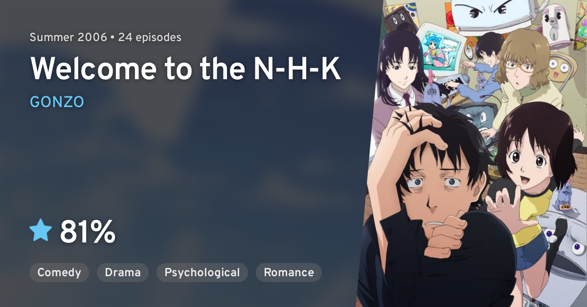 NHK ni Youkoso! (Welcome to the N-H-K) · AniList