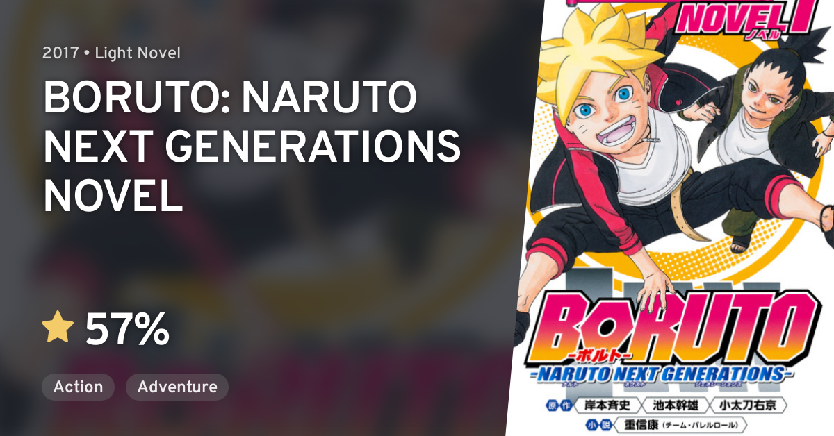 BORUTO: NARUTO NEXT GENERATIONS (Boruto: Naruto Next Generations) · AniList