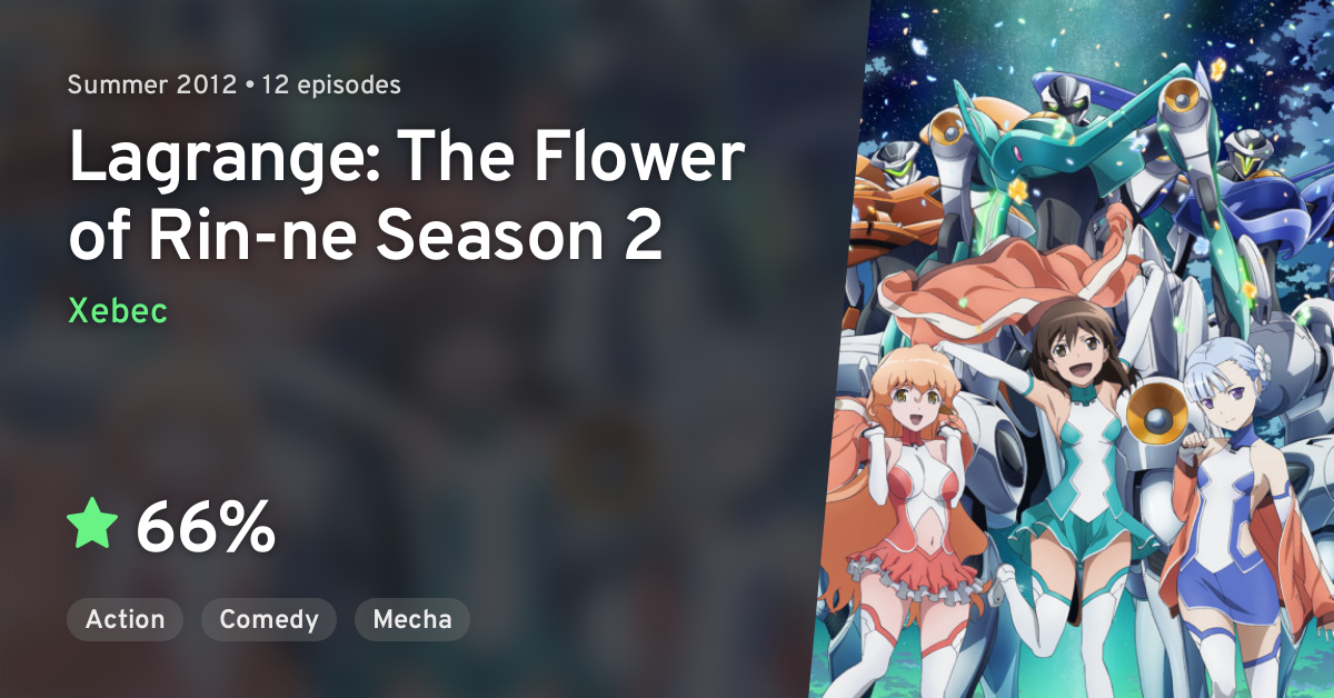 Rinne No Lagrange / Lagrange The Flower Of Rin-ne Season 2 Vol.2